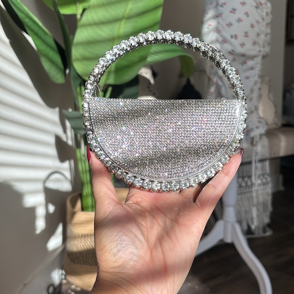 💎💎💎NWT Mini Diamond Circle Clutch 💎💎💎 - Picture 4 of 15